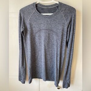 Lululemon Swiftly Tech Long Sleeve 2.0 Tetra Stripe Size 8